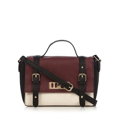 Dark red 'Rumson' satchel bag